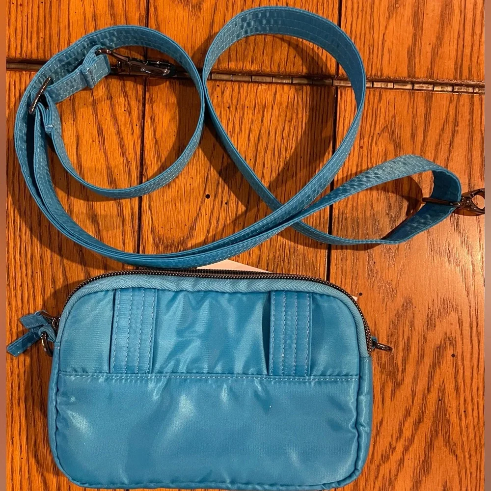 NWT LUG Coupe SE Convertible Crossbody Bag, sky blue color